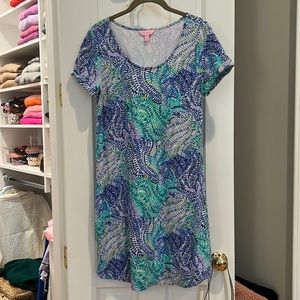 Lilly Pulitzer Short Sleeve Dress Size Medium